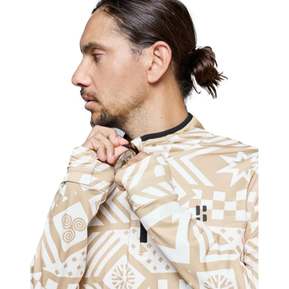 Poederbaas CL skipully heren white multi