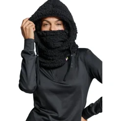 Poederbaas Fluffy balaclava black