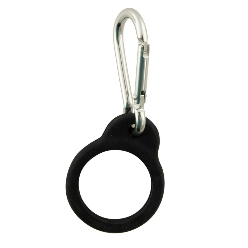Online Point-Virgule karabijnhaak met houder voor drinkfles zwart
