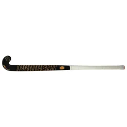 Sale Princess Hockey  Indoor Premium 7 Star SG9 low bow hockeystick  black orange - 36,5 inch