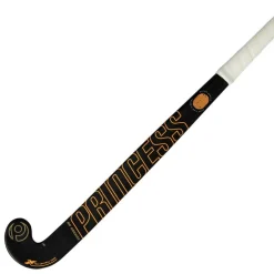Sale Princess Hockey  Indoor Premium 7 Star SG9 low bow hockeystick  black orange - 36,5 inch