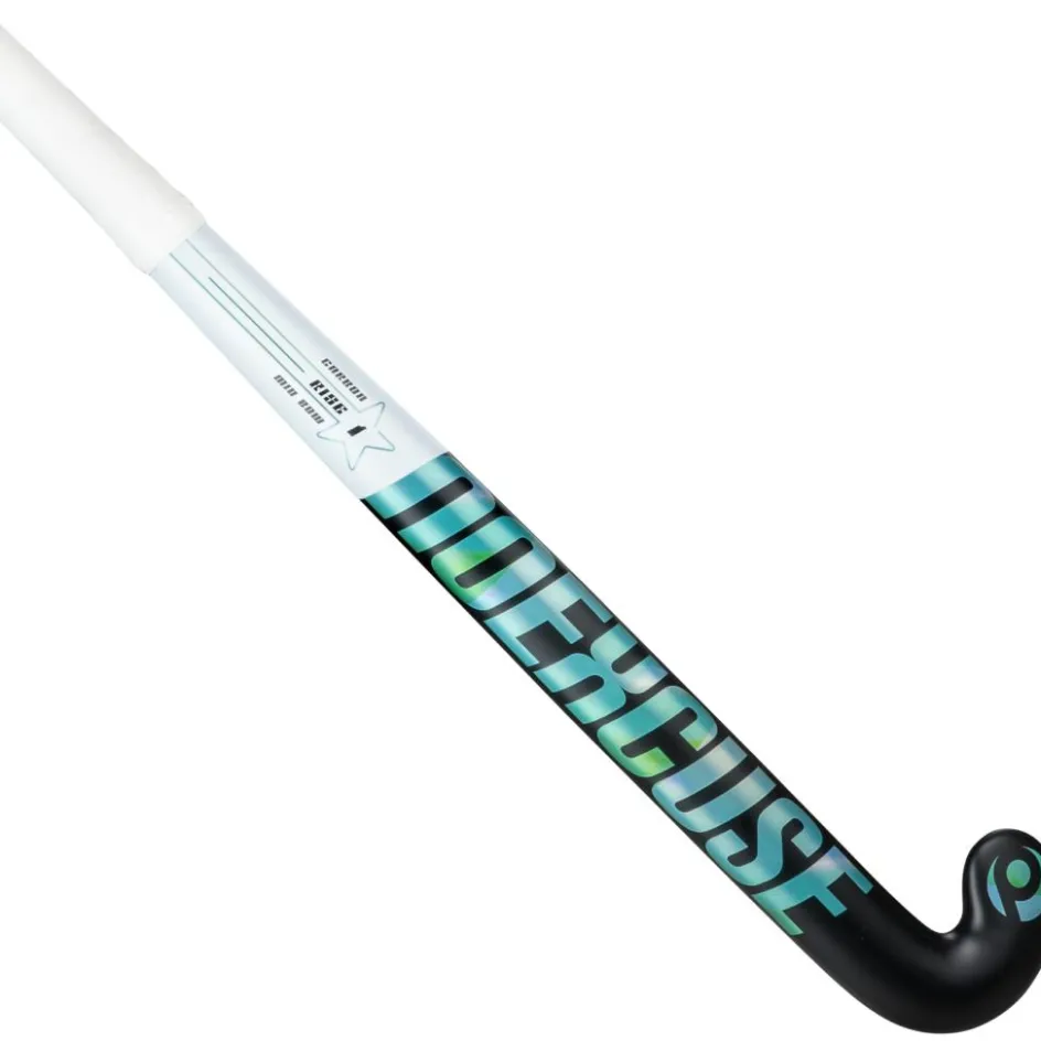 Clearance Princess Hockey No Excuse Rise P1 Mid Bow hockeystick green black - 36,5 inch