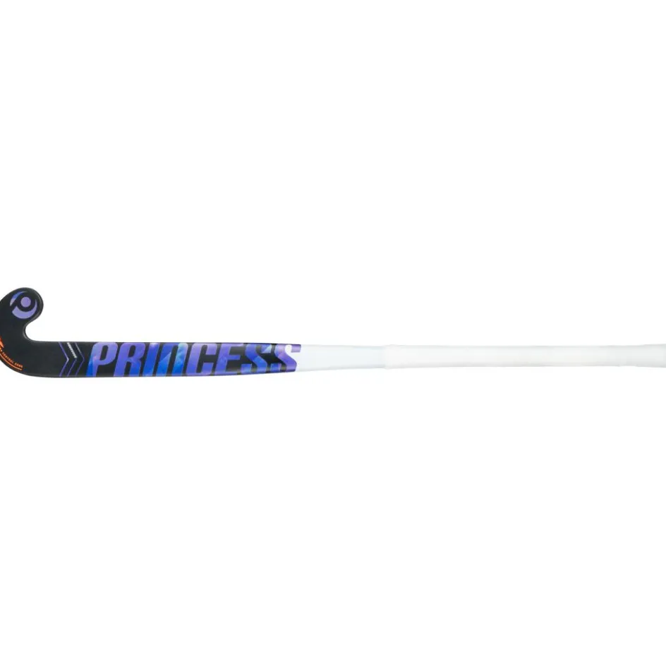 Outlet Princess Hockey No Excuse Rise P1 Mid Bow hockeystick junior black blue