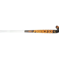 Best Princess Hockey Premium 7 STAR SG9 Low Bow hockeystick junior black orange