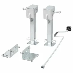 Hot ProPlus Camper uitdraaisteunen 29 - 46 cm grey per 2 stuks