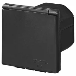 New ProPlus CEE wandinvoerdoos vierkant zwart