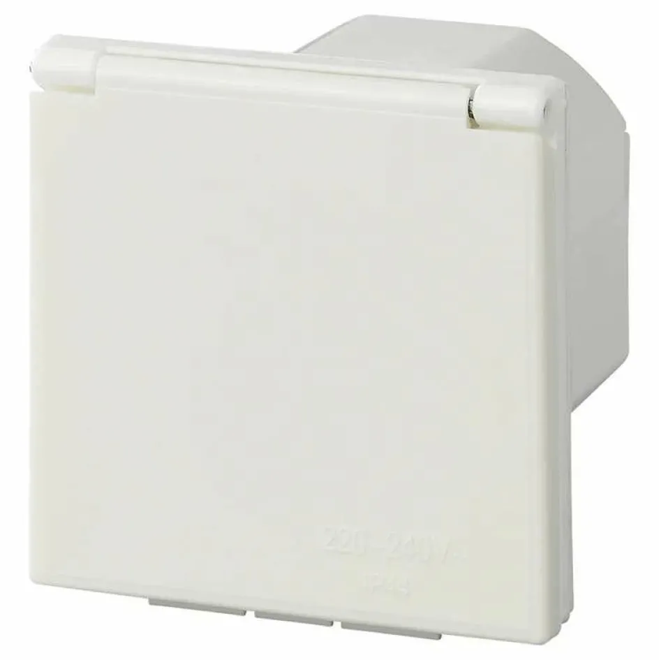 ProPlus CEE wandinvoerdoos vierkant wit