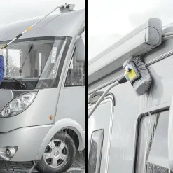 Sale ProPlus 3D wasborstel met zeepreservoir steel 250 cm