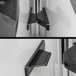 Clearance ProPlus Hymer deurvanger bovenzijde zwart