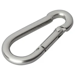 ProPlus Karabijnhaak RVS 6 x 60 set van 2 stuks