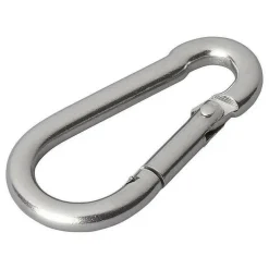 ProPlus Karabijnhaak RVS 5 x 50 set van 2 stuks