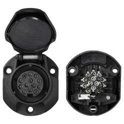 ProPlus 13-polige Jaeger stekkerdoos met micro-switch