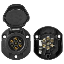 ProPlus 7+1-polige PVC stekkerdoos