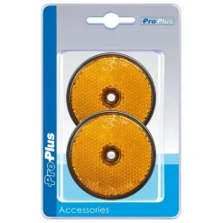 ProPlus Reflector 60 mm oranje per 2 stuks