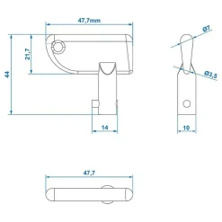 ProPlus Sleutel voor hoofdstroomschakelaar