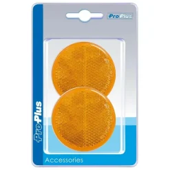 Sale ProPlus Zelfklevende reflector 60 mm oranje per 2 stuks