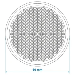 Clearance ProPlus Zelfklevende reflector 60 mm wit per 2 stuks