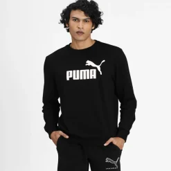 Sale Puma Essentials Big Logo sweater heren black