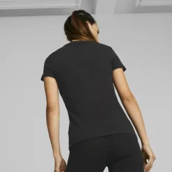 Puma Essentials Logo shirt dames black