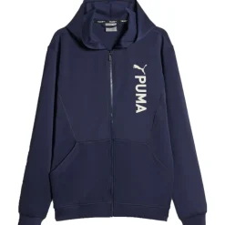Puma Fit Double Knit trainingsjack heren navy