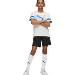 Puma IndividualLIGA voetbalbroekje junior black white ultra blue