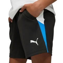 Puma IndividualLIGA voetbalbroekje junior black white ultra blue