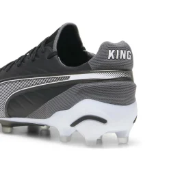 Sale Puma KING ULTIMATE FG AG voetbalschoenen heren black white cool dark grey