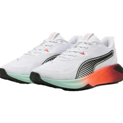 Discount Puma PWR Hybride fitness schoenen heren white glowing red ruby