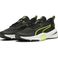 Puma PWRframe TR 3 fitness schoenen heren black olive green lime