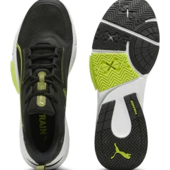 Puma PWRframe TR 3 fitness schoenen heren black olive green lime