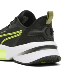 Puma PWRframe TR 3 fitness schoenen heren black olive green lime
