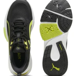 Puma PWRframe TR 3 fitness schoenen dames black lime pow white