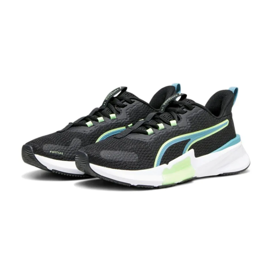 Sale Puma PWRFRAME TR 2 fitness schoenen dames black bold blue speed green