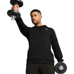 Best Puma TAD ESSENTIALS hoodie heren black