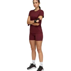 Best Puma TAD ESSENTIALS shirt dames ruby shimmer heather