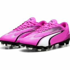 Sale Puma ULTRA PLAY FG AG voetbalschoenen heren poison pink white black