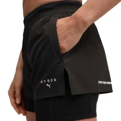 Puma x HYROX 2 in 1 short dames black