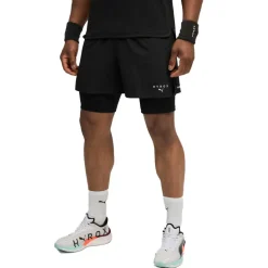 Puma x HYROX 2 in 1 short heren black