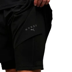 Puma x HYROX 2 in 1 short heren black