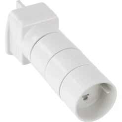 Q-Link Reisstekkerset 4-voudig wit