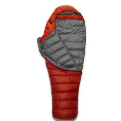 Sale Rab Alpine 200 mummy slaapzak firecracker