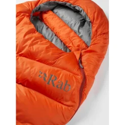 Sale Rab Alpine 200 mummy slaapzak firecracker