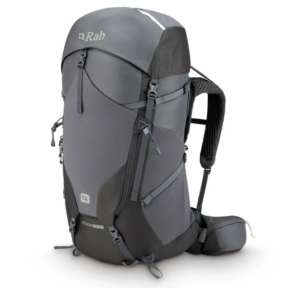 New Rab Exion ND backpack 45 liter dames anthracite graphene