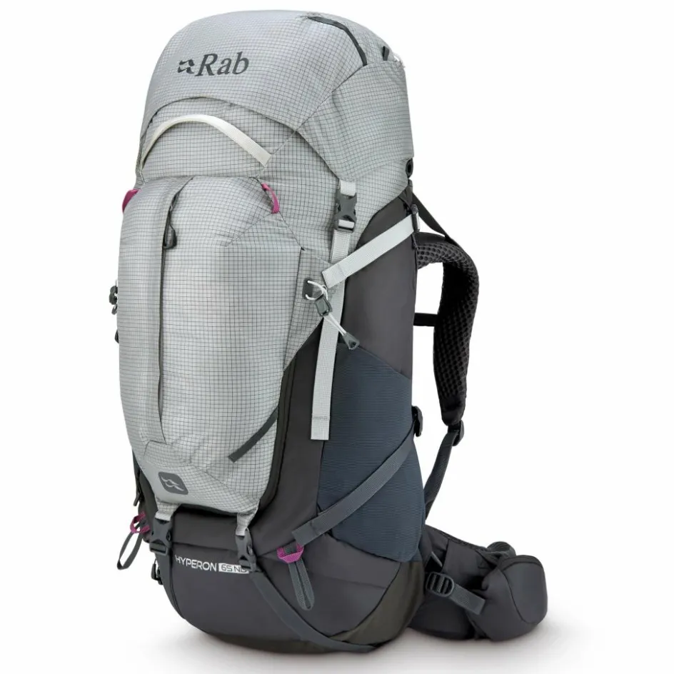 Rab Hyperon ND backpack 65 liter dames dark pewter anthracite