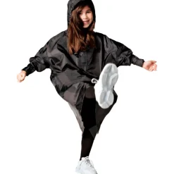 Rainkiss Back To Black regenponcho junior black