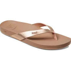 Reef Cushion Bounce Court slippers dames rose gold