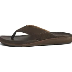 Best Reef Cushion Norte slippers heren dark brown