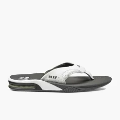Best Reef Fanning slippers heren grey white