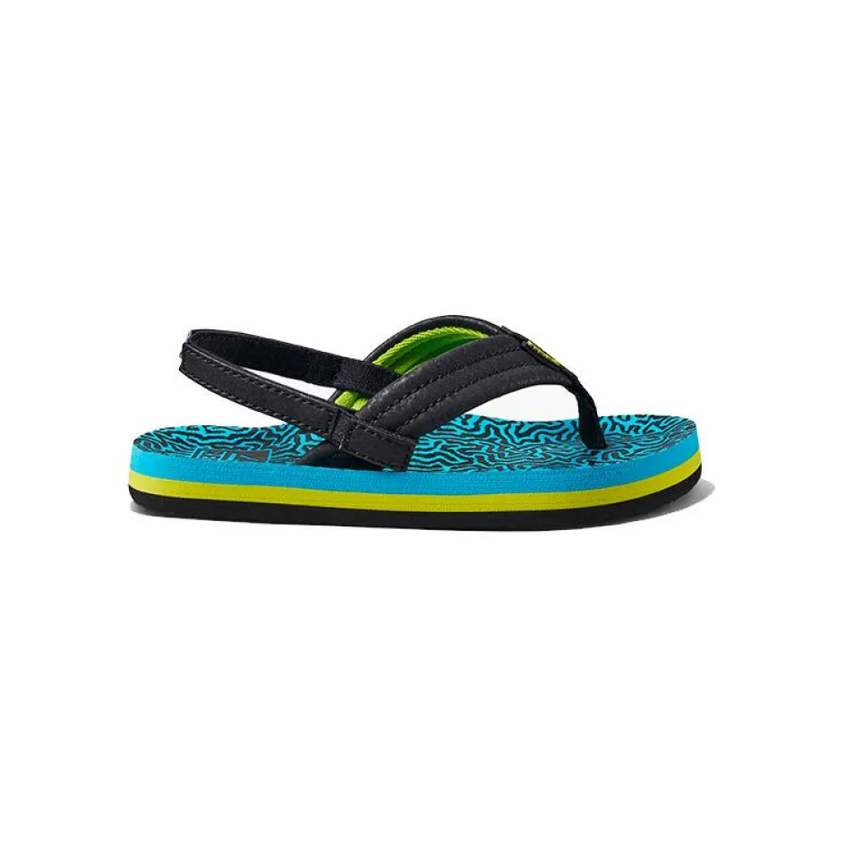 Sale Reef Little Ahi sandalen junior blue coral