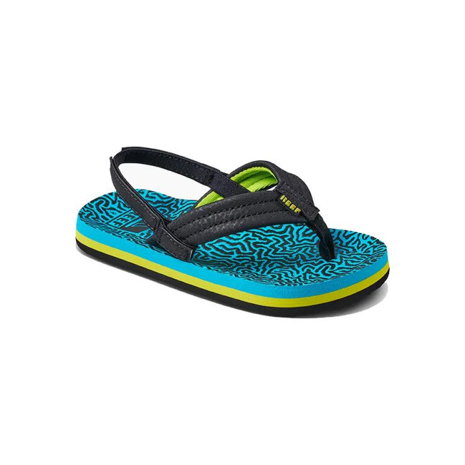 Sale Reef Little Ahi sandalen junior blue coral
